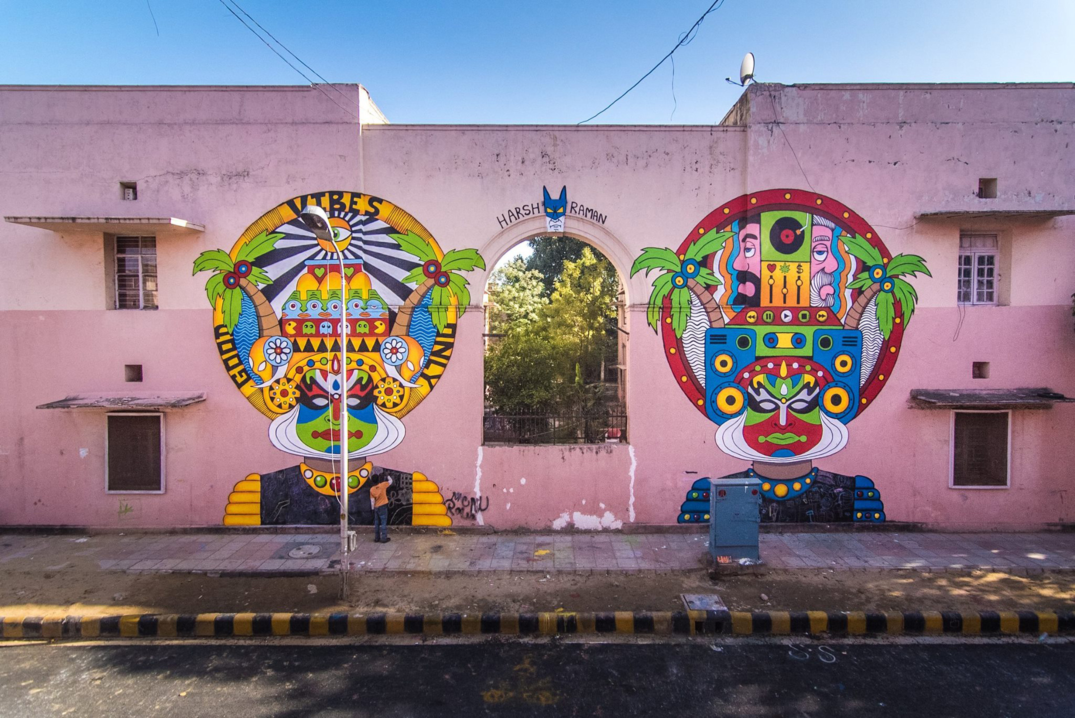 Harsh Raman Reveals Lodhi Art Dist St Art Delhi 2016 Akshat Nauriyal