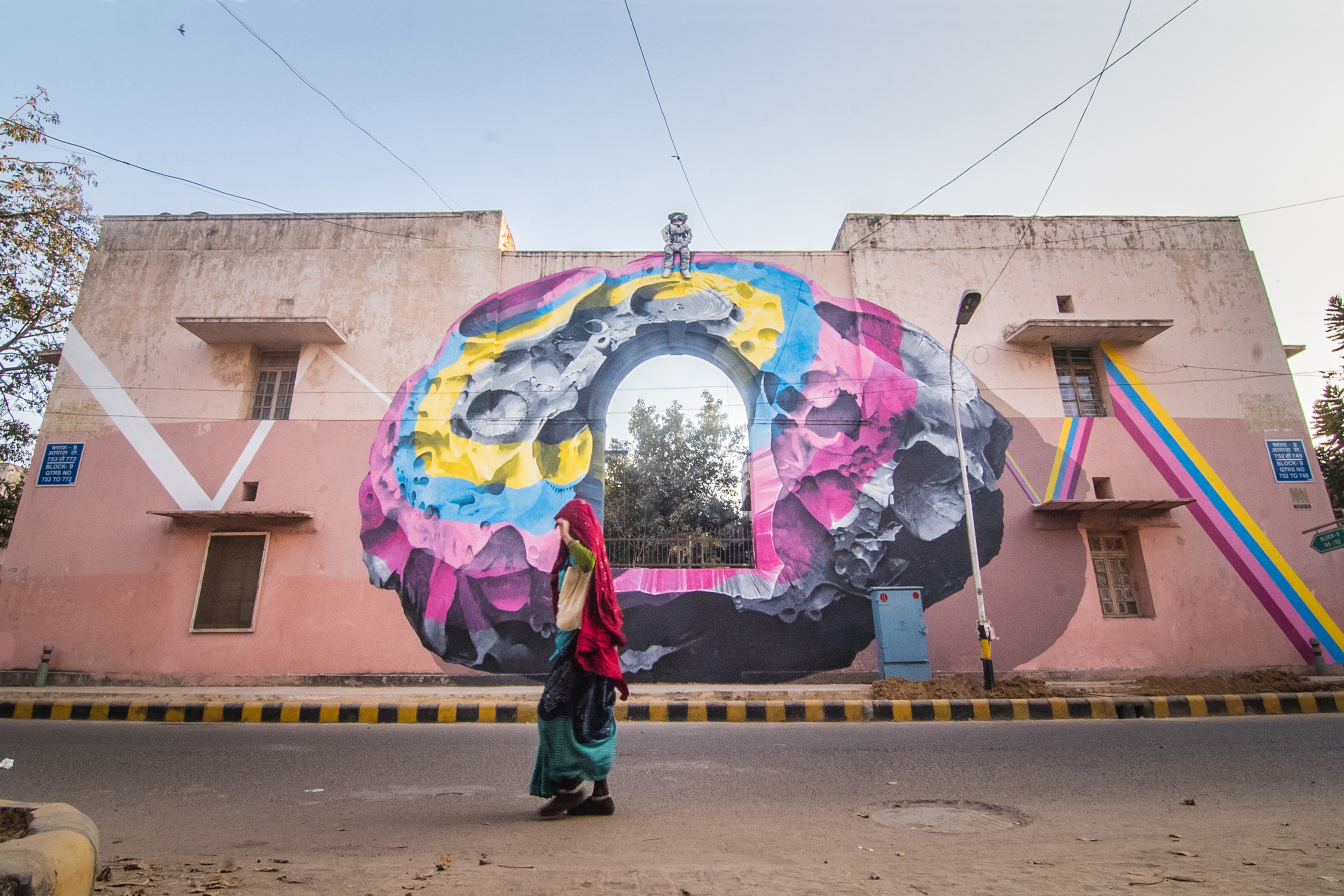 Never Crew Reveals Lodhi Art Dist St Art Delhi 2016 Naman Saraiya