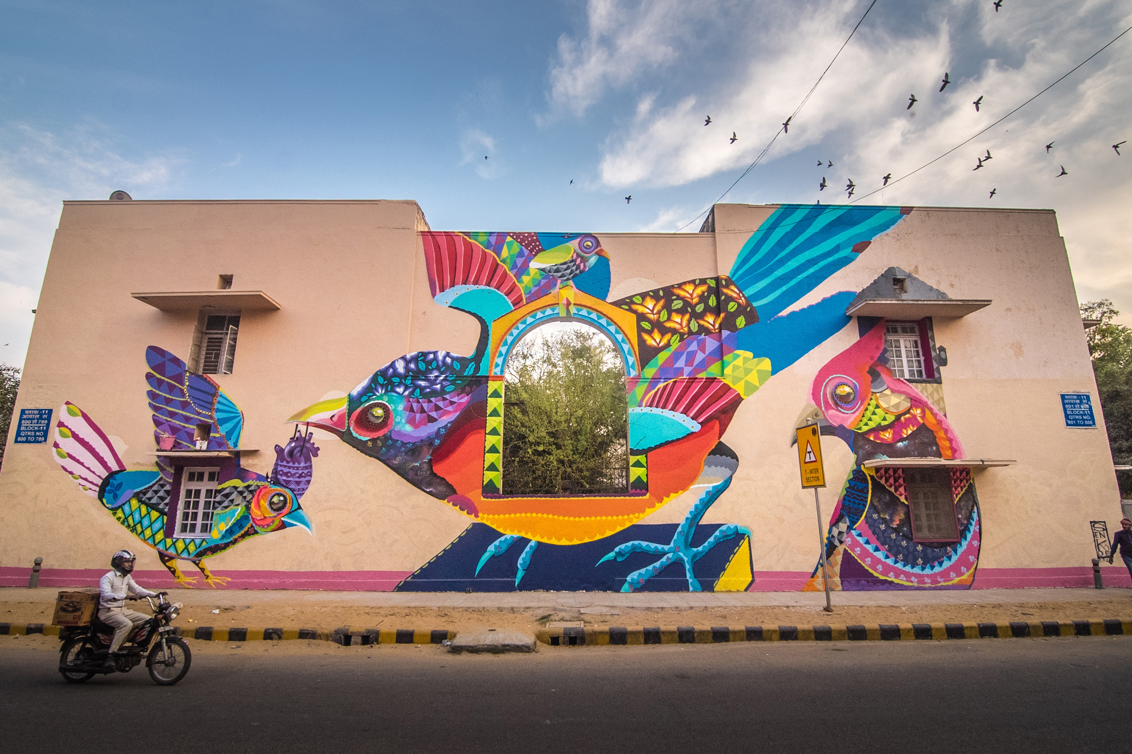Senkoe Reveals Lodhi Art Dist St Art Delhi 2016 Akshat Nauriyal