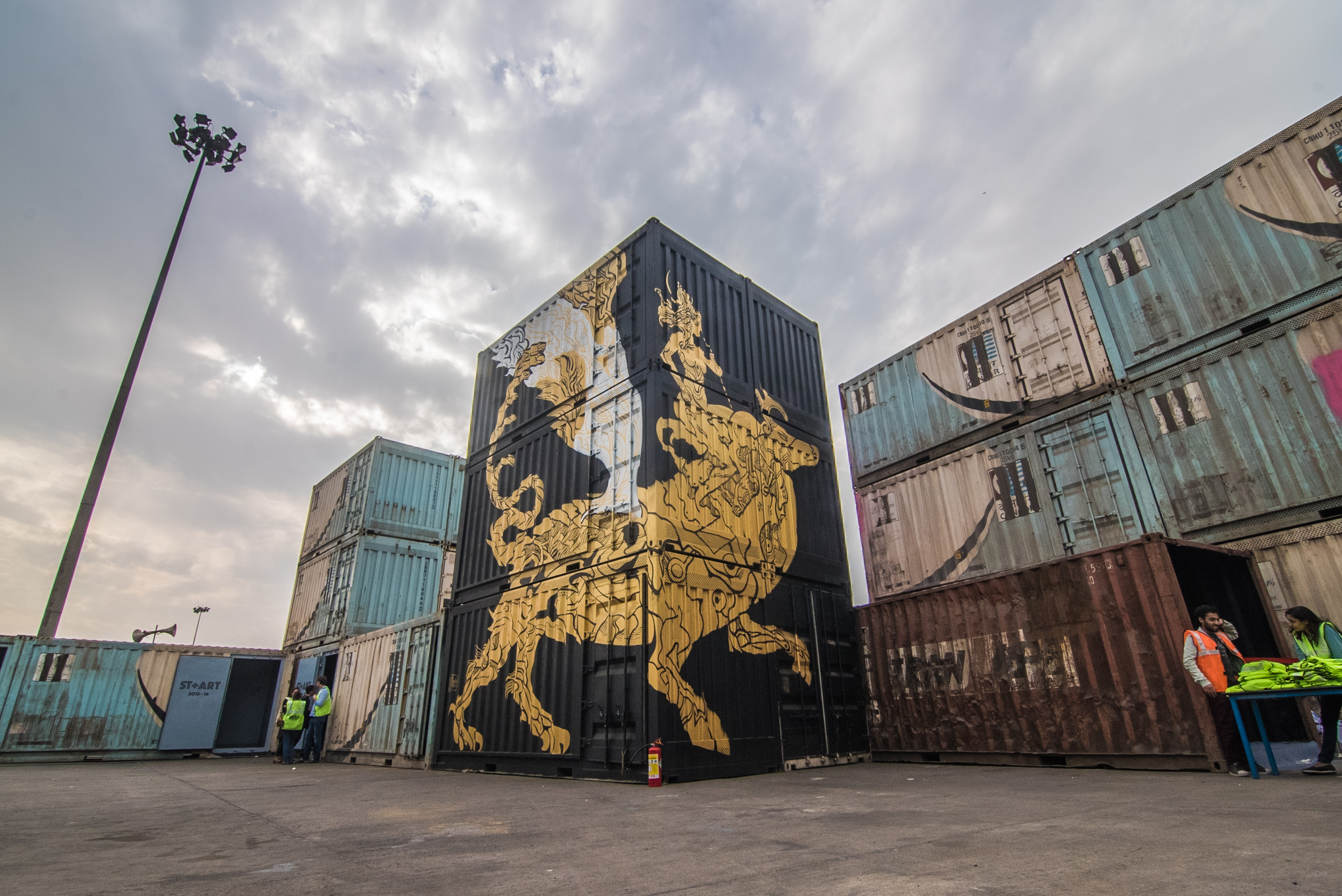 WIP Opening Containers by Inkbrushnme Photo by Naman Saraiya