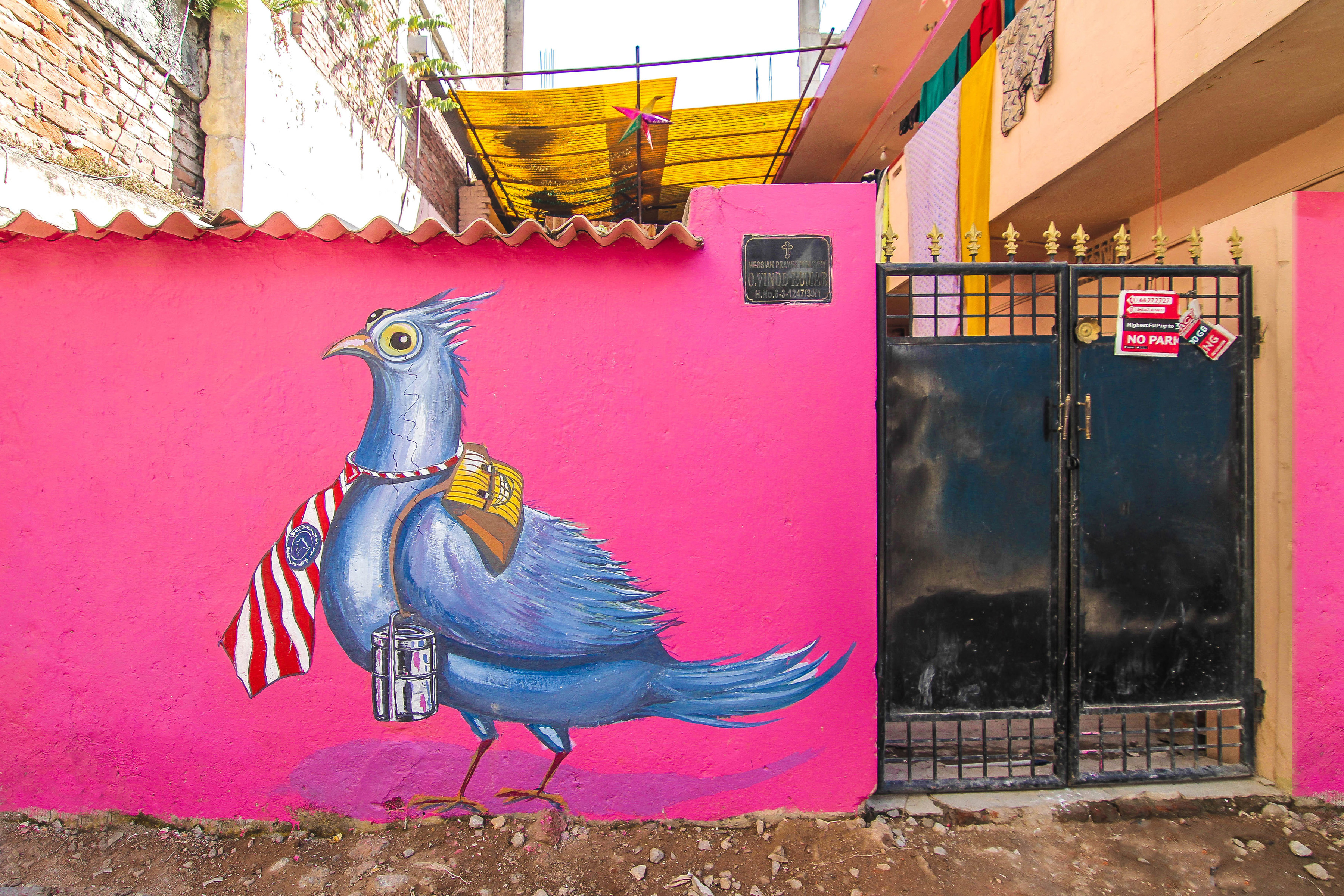 Shiva Rangaa Pink Lane Maqta Art District 2018 Reveals Pranav Gohil